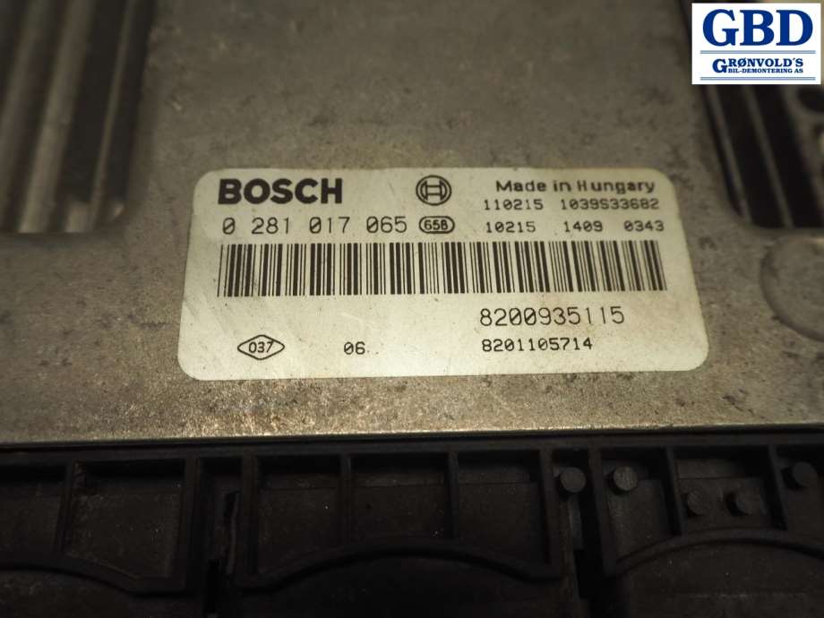 Opel Vivaro A, 2006-2014 (BOSCH|93865212|8201105714)