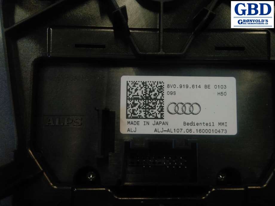 Audi A3, 2016-2020 (Type III, Fase 2) (8V0 919 614 BE)