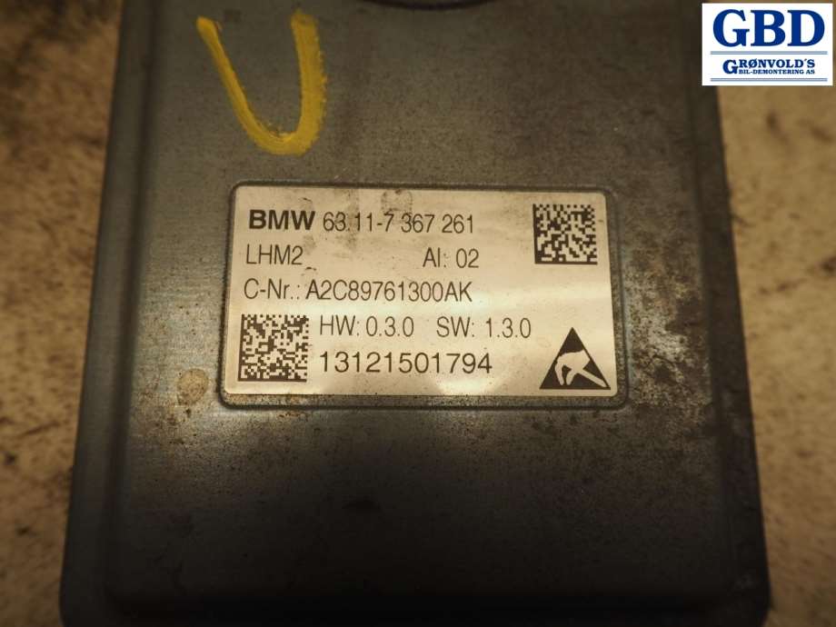 BMW X5, 2013-2018 (F15) (63 11 7 354 974|7 367 261)