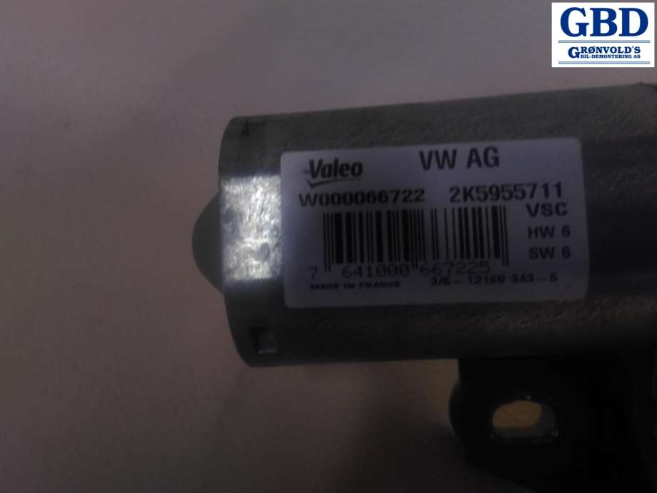 VW Caddy, 2015-2020 (Type III, Fase 3) (VALEO|2K5 955 711 A)