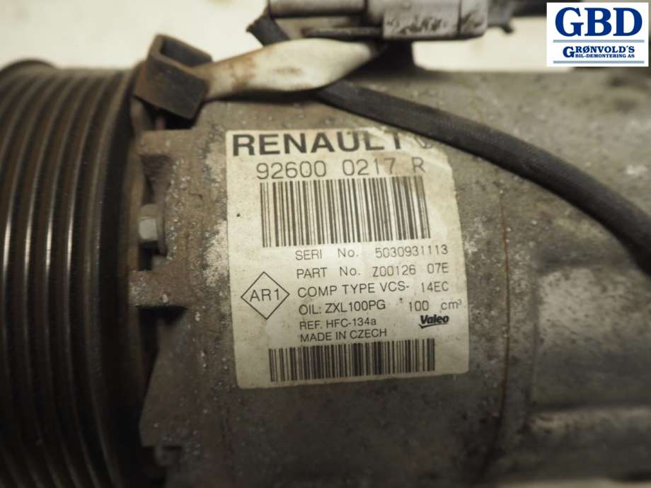 Renault Captur, 2013-2020 (Type I) (926000217R|926004183R)