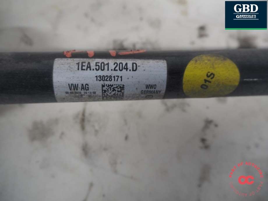 VW ID.3, 2020- (1EA 501 204 D|1EA 501 204 DX)