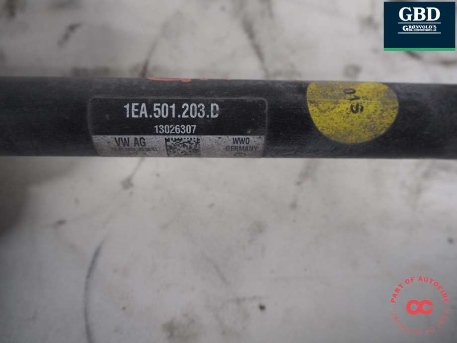 VW ID.3, 2020- (1EA 501 203 D|1EA 501 203 DX)