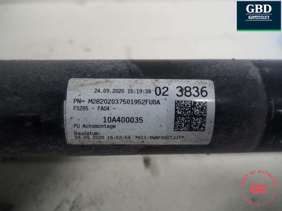 VW ID.3, 2020- (1EA 413 023 AD|10A 400 035)