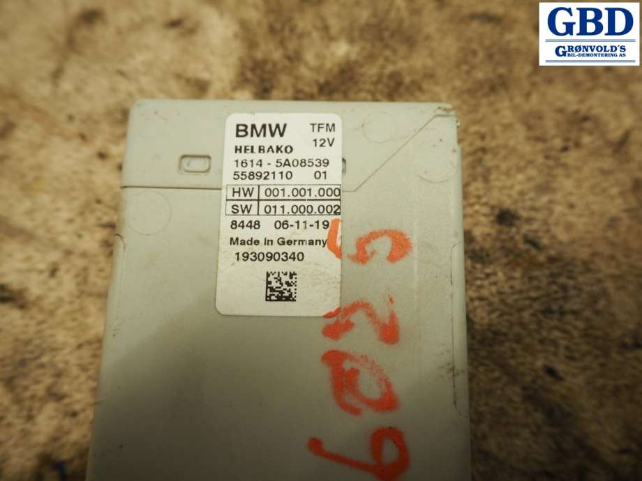 BMW X3, 2017- (G01) (16 14 5 A08 539)