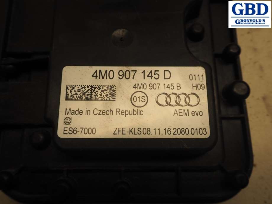 Audi Q7, 2015- (Type II) (4M0 907 145 D|4M0 907 145 B)