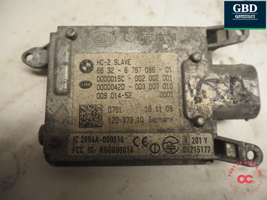 Sensor radar til BMW 5-Serie GT 2009-2017 (F07) (F07) (66 32 6 885 042|66 32 6 797 086|)