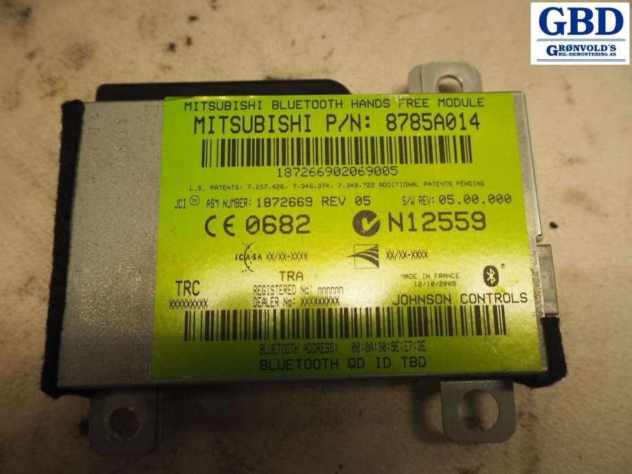 Mitsubishi Pajero, 2007-2016 (Type IV, Fase 1) (8785A014|187266902069005)