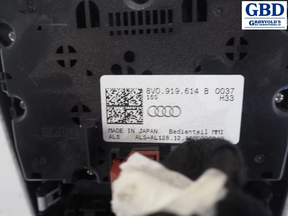 Audi A3, 2012-2016 (Type III, Fase 1) (AUDI|8V0 919 614 B|8V0 919 614 P)