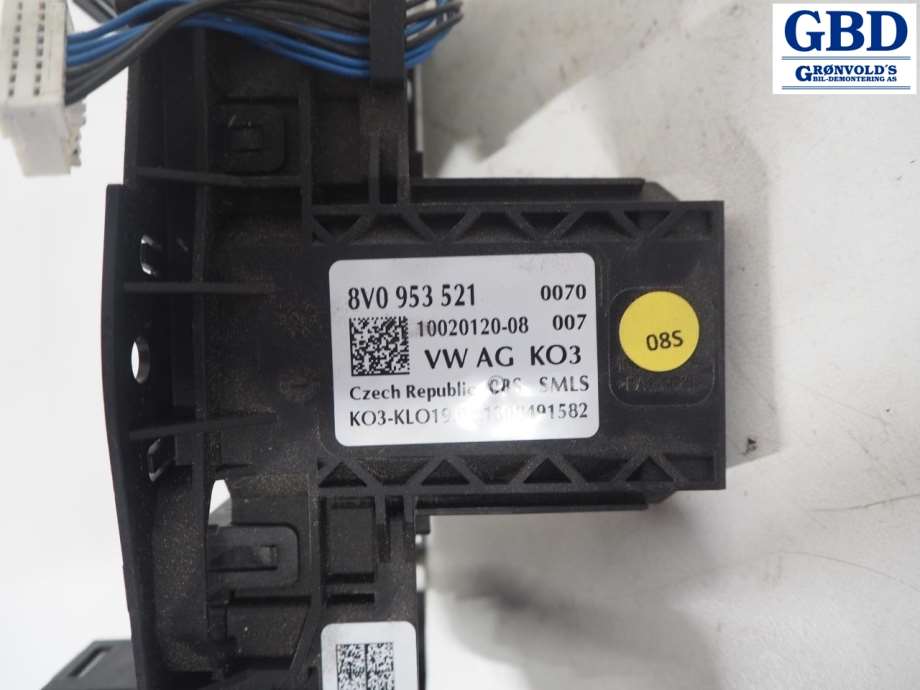 Audi A3, 2012-2016 (Type III, Fase 1) (8V0 953 502|8V0 953 521)