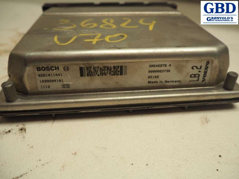 Volvo V70, 2005-2007 (Type II, Fase 2) (BOSCH|8603116|0 281 011 441|30646978)