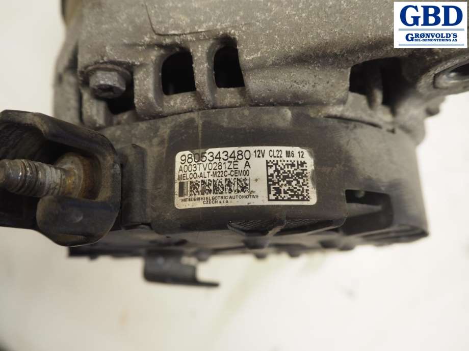 Peugeot Boxer, 2014- (Type III, Fase 2) (98 053 434 80|98 189 622 80|9805343480)