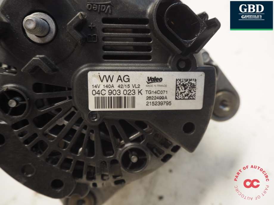 Škoda Yeti, 2014-2017 (Fase 2) (VALEO|04C 903 023 K|04E 903 015 T)