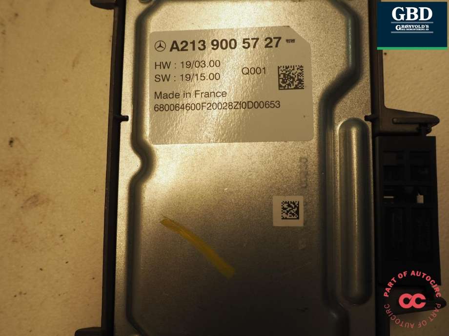 Styreenhet autopilot til Mercedes GLC 2015-2022 (X253) (X253) (A 213 900 57 27|A 213 900 57 27 80|A213 900 57 27)