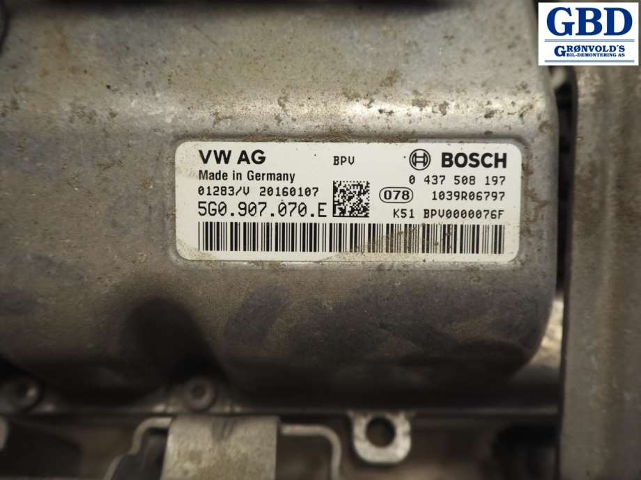 VW Golf VII, 2012-2017 (Fase 1) (BOSCH|5G0 907 070 E)