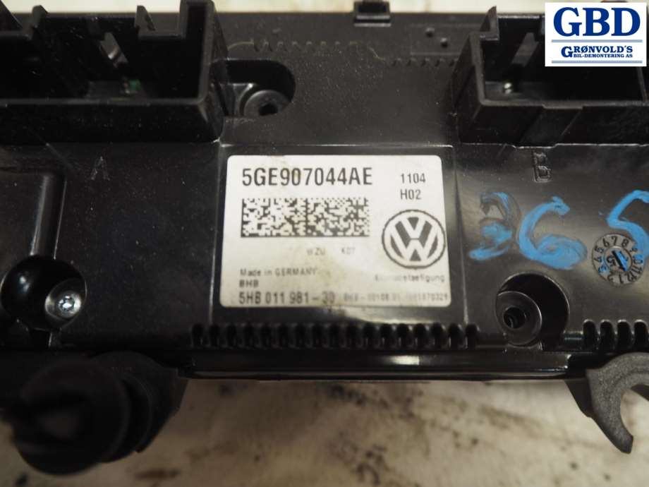 VW Golf VII, 2012-2017 (Fase 1) (5GE 907 044 AE)