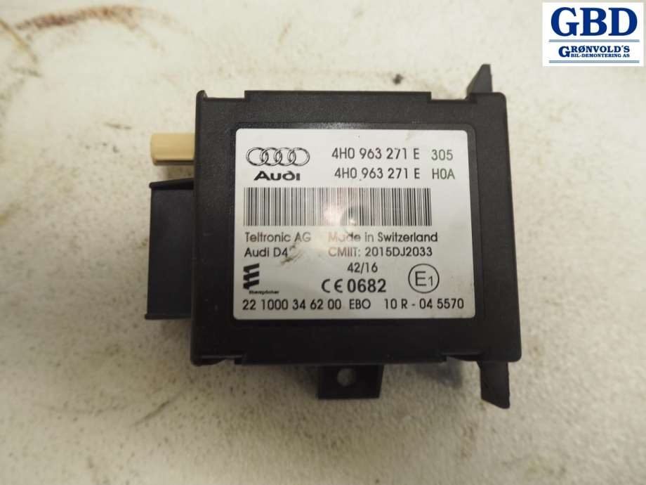 Audi A6, Allroad, 2015-2019 (Type III, Fase 2) (C7) (4H0 963 271 E)