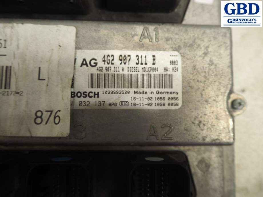 Audi A6, Allroad, 2015-2019 (Type III, Fase 2) (C7) (BOSCH|4G2 907 311 B|0 281 032 137)