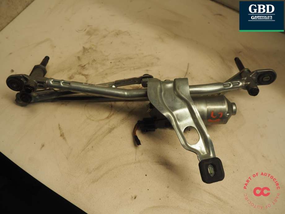 Viskermotor frontrute komplett m/overføring til BMW X1 2015-2022 (F48) (F48) (BOSCH|61 61 7 350 657|61 61 5 A36 E69|7350657 10|3 397 022 078)
