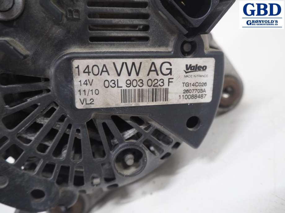 VW Golf VI, 2008-2012 (VALEO|03L 903 023 F)