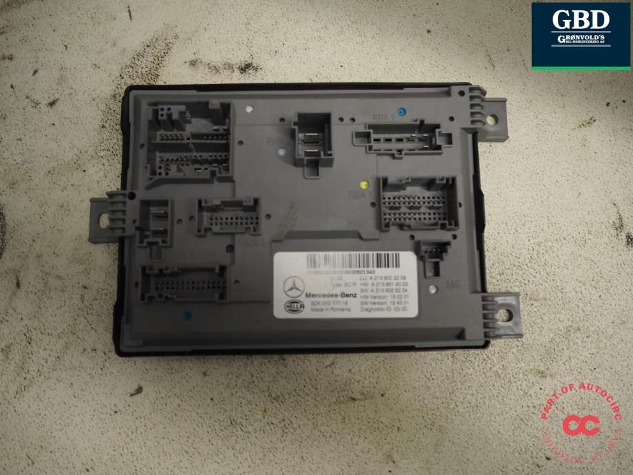 Styreenhet (SAM - Signal Acquisition Module) til Mercedes E-Klasse 2016-2023 (W213) (W213) (A 213 902 52 04|A 213 900 69 09| A2139003208|5DK 010 777 16)