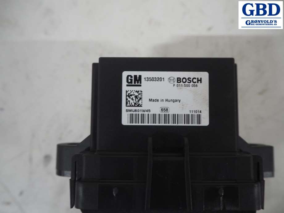 Opel Astra J, 2010-2015 (BOSCH|13598091|84178783|13503201)