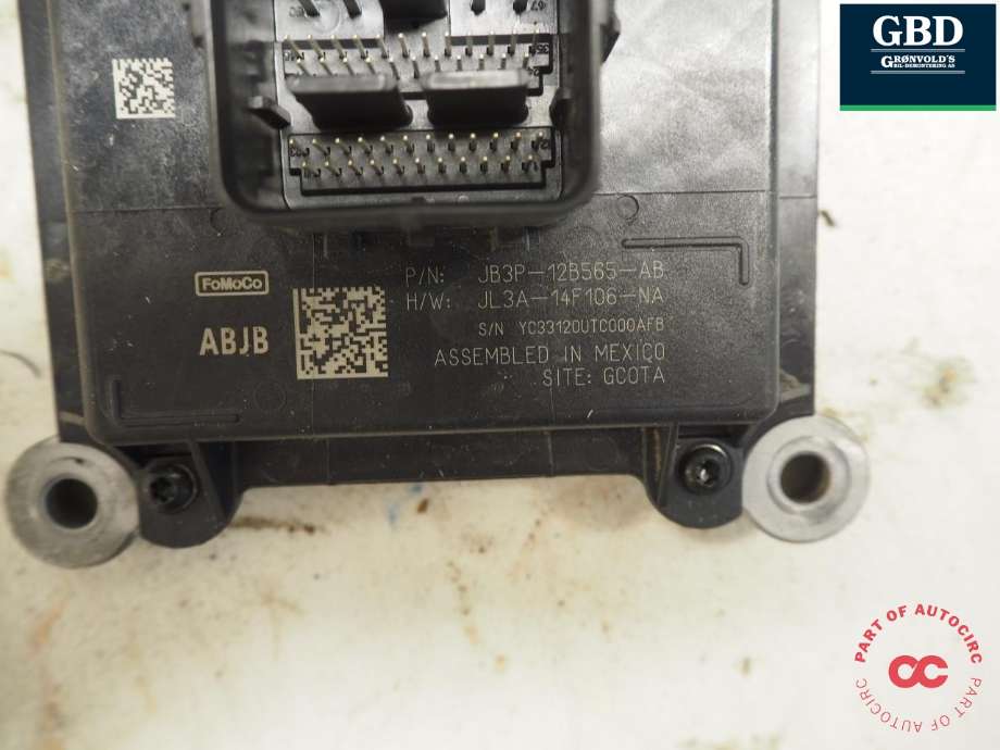 Styreenhet girkasse til Ford Ranger / Ranger Raptor 2015-2022  (JB3P 12B565 AB |  JL3A 14F106 NA|2222212|)