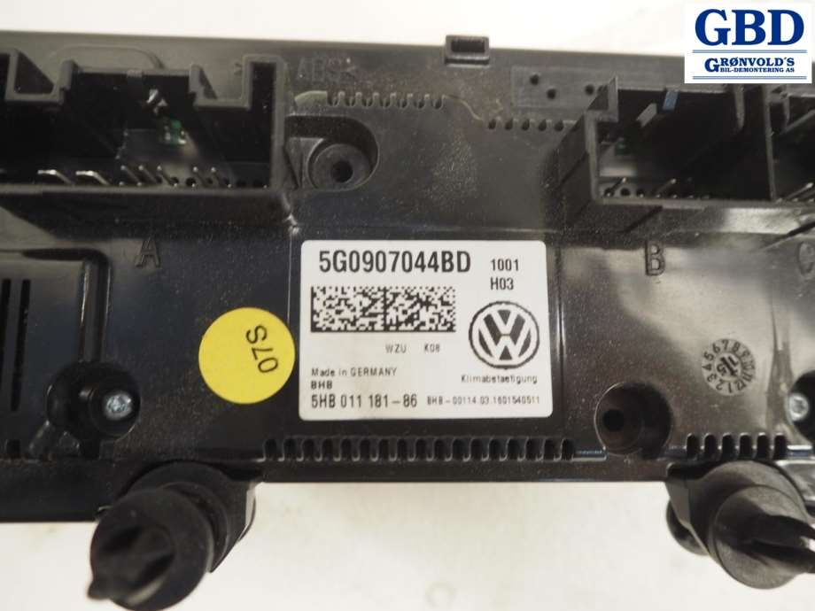 VW Golf VII, 2012-2017 (Fase 1) (5G0 907 044 BD)