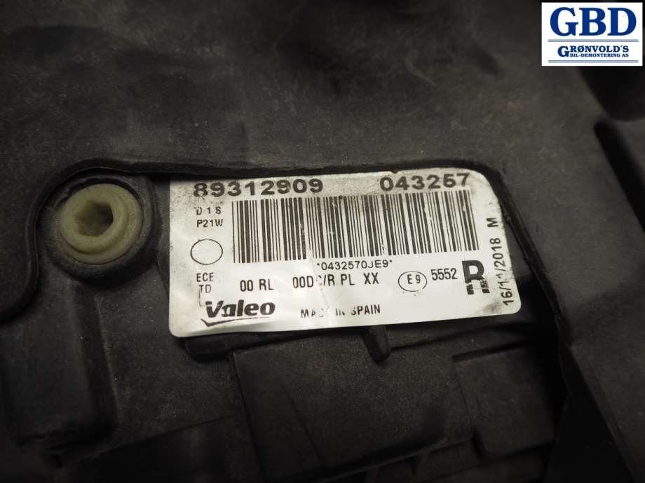 Audi Q7, 2006-2010 (Type I, Fase 1) (VALEO|4L0 941 030 A|98312909)