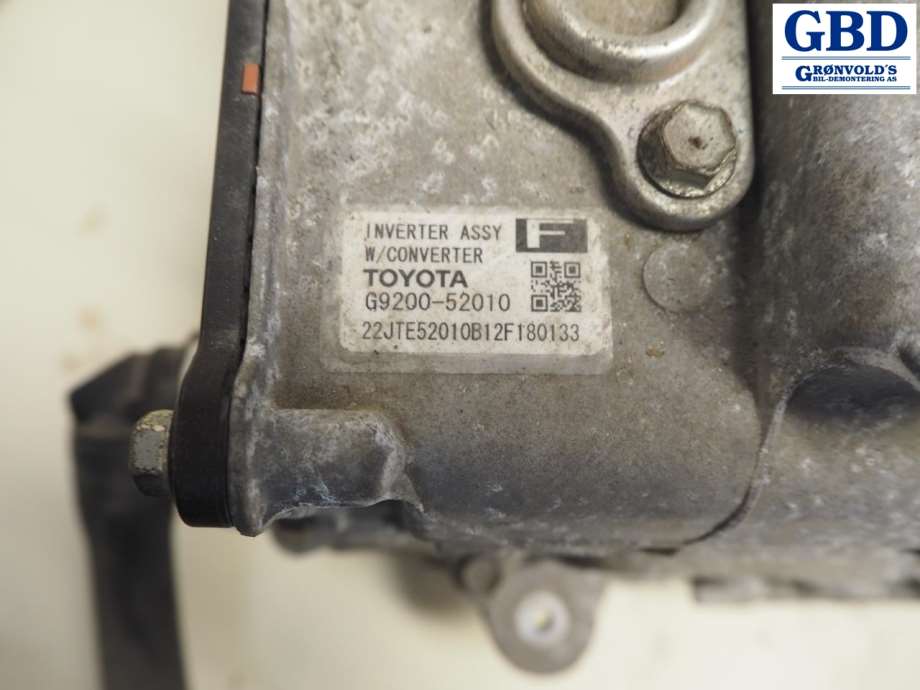 Toyota Yaris, 2012-2014 (Type III, Fase 1) (G9200-52010)