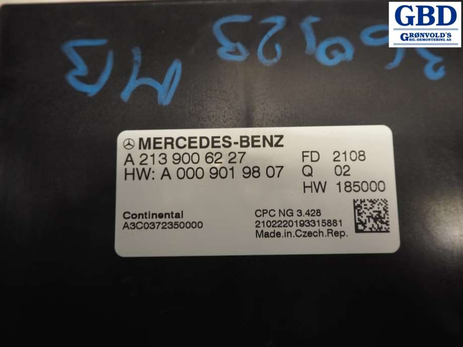 Mercedes GLC, 2015- (X253) (A 213 900 62 27)