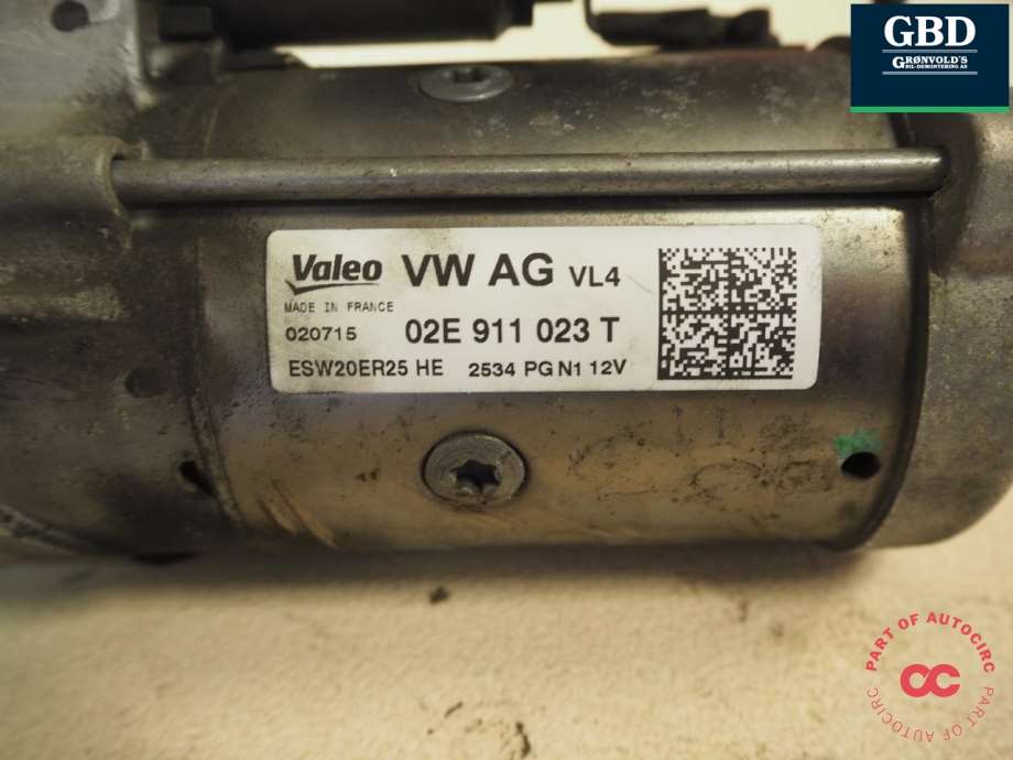 VW Passat, 2015-2019 (B8, Fase 1) (VALEO|02E 911 022 C|02E 911 023 T)