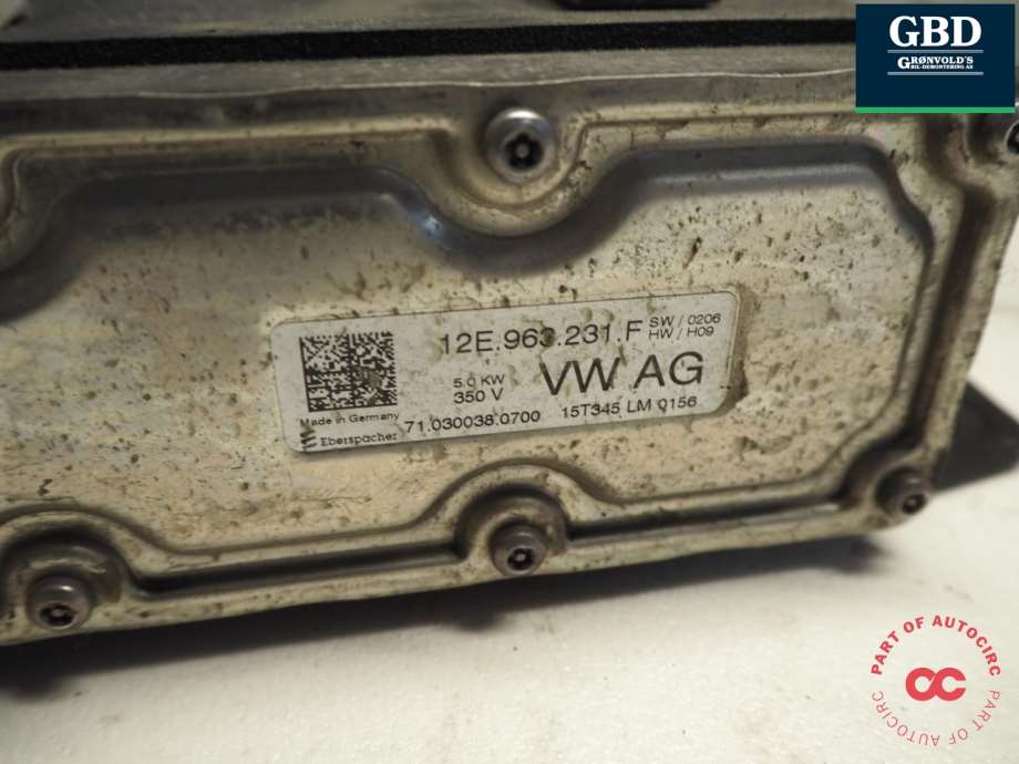 VW e-Golf, 2014-2017 (Fase 1) (5QE 819 013 S|12E 963 231 F)