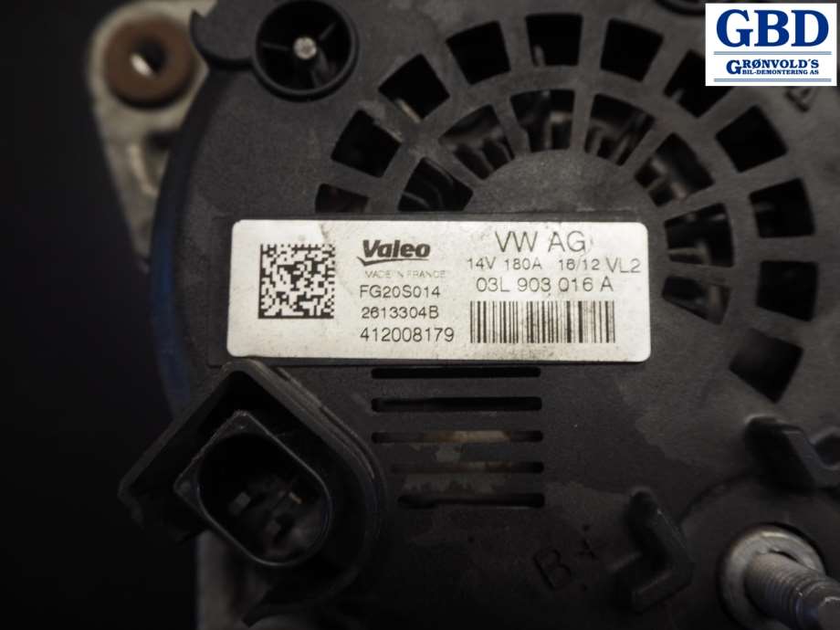 Audi A6, 2011-2014 (Type IV, Fase 1) (C7) (VALEO|03L 903 017 B|03L 903 016A)