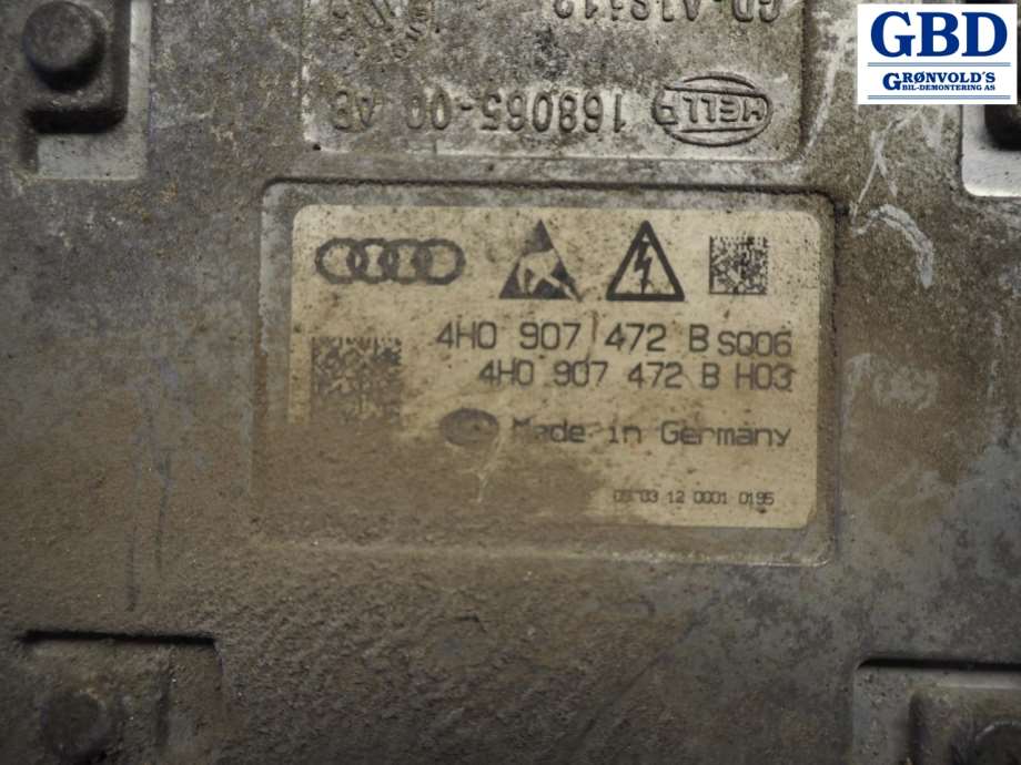 Audi A6, 2011-2014 (Type IV, Fase 1) (C7) (4H0 907 472 B)