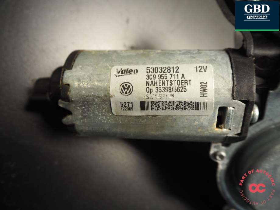 VW Passat, 2011-2015 (B7) (VALEO|3C9 955 711 B|3C9 955 711 A)