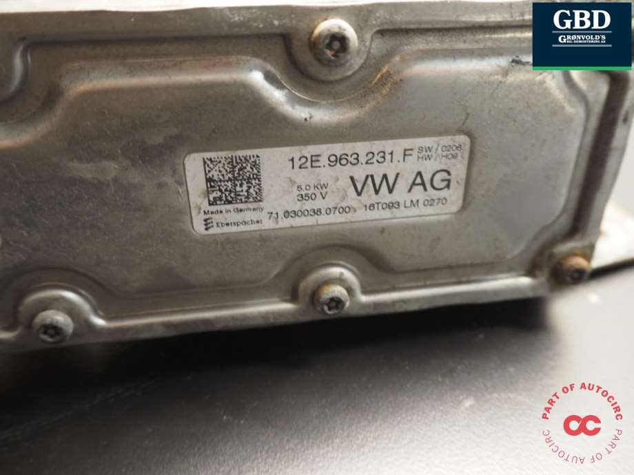 VW e-Golf, 2014-2017 (Fase 1) (5QE 819 013 S|5QE 819 013 AD)
