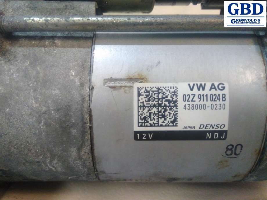 VW Passat, 2015-2019 (B8, Fase 1) (DENSO|02Z 911 024 B|438000-0230|02Z 911 021 K )