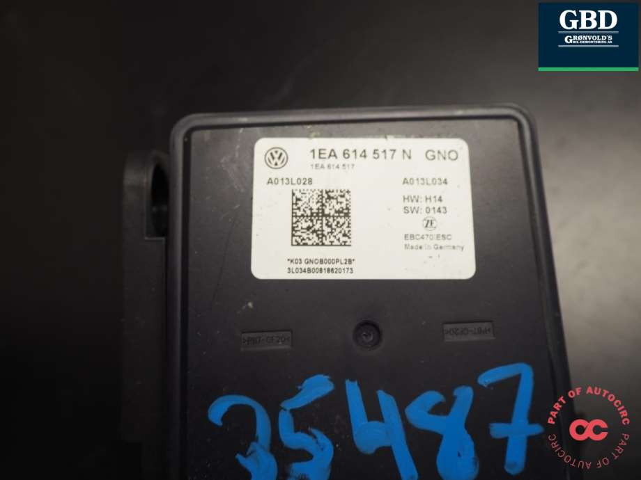 VW ID.3, 2020- (1EA 614 517 AA|1EA 907 379 AA)
