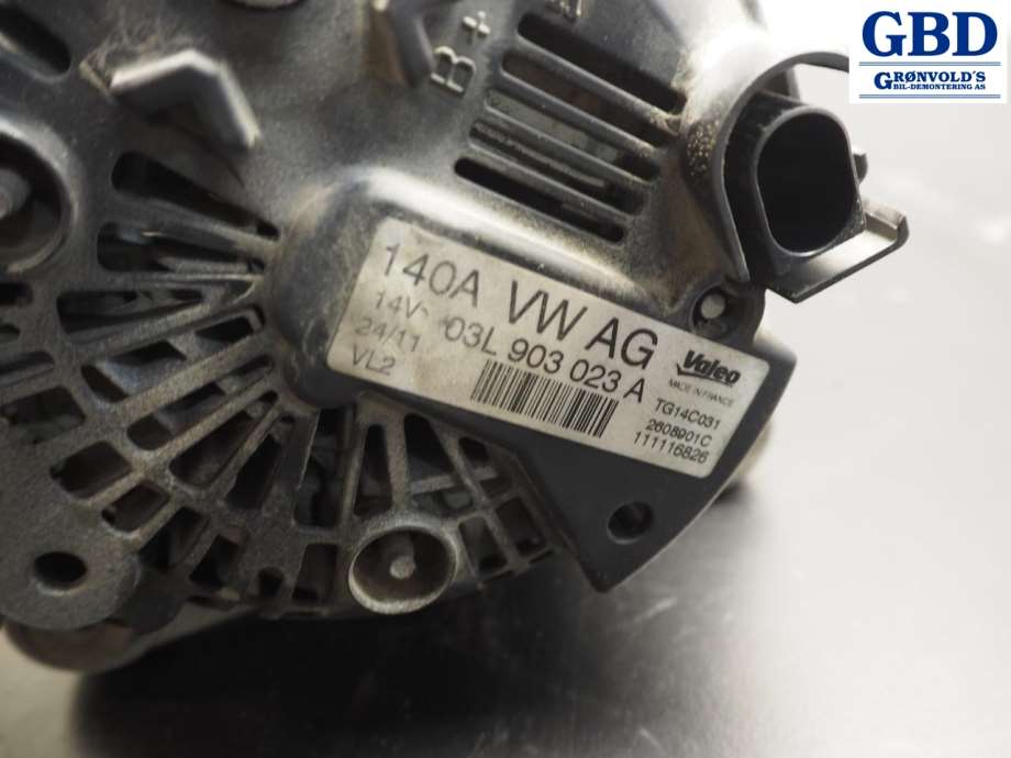 VW Tiguan, 2011-2016 (Type I, Fase 2) (VALEO|03L 903 023 A|03L 903 023)