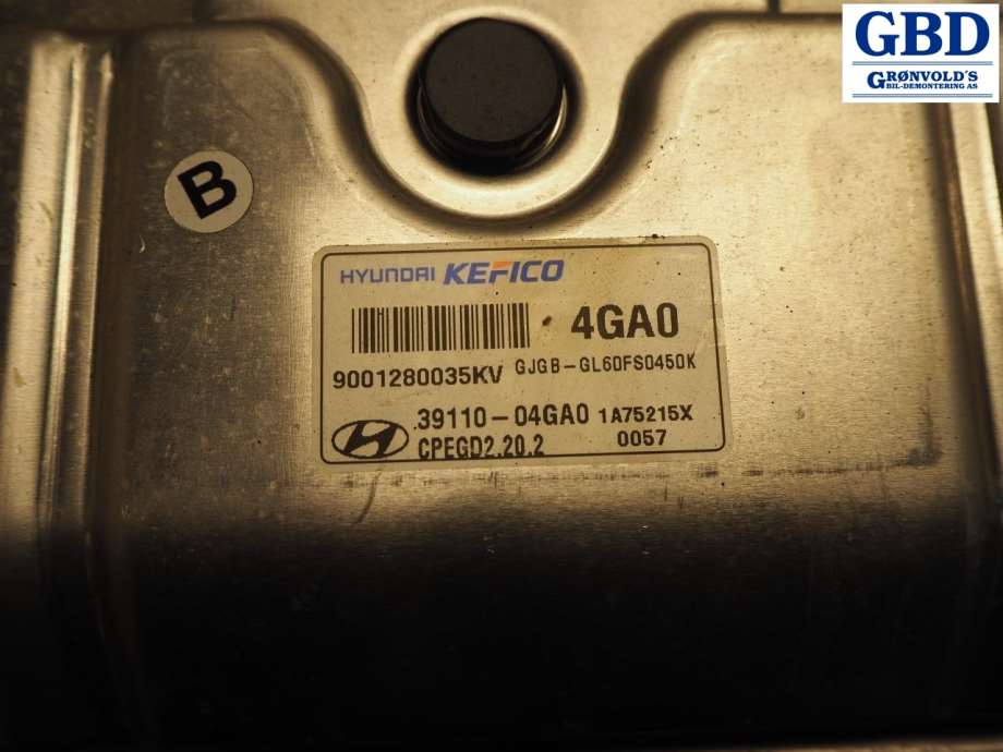 Hyundai i20, 2015-2020 (Type II) (3911004GA0|9001280035KV)