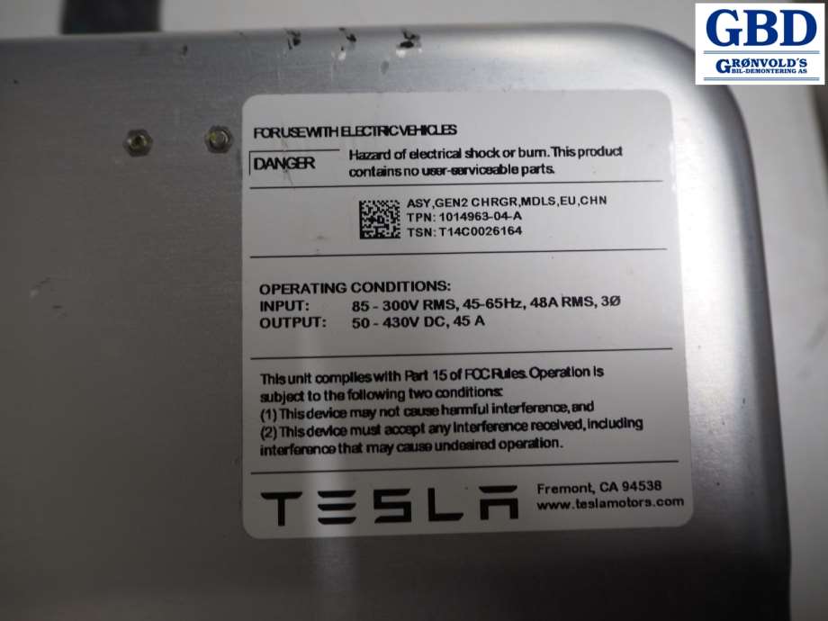 Tesla Model S, 2013-2016 (Fase 1) (TESLA|1014963-04-A)