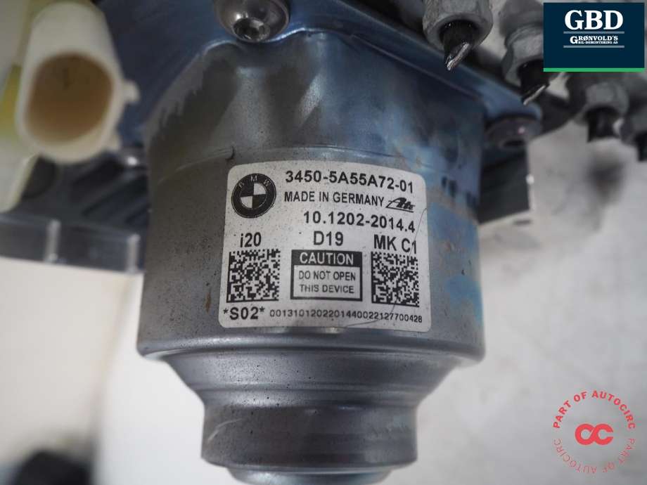 ABS sentral til BMW iX 2021-->> (I20) (I20) (BMW|34 50 5 A4A FE6|34 50 5 A50 F54|3450-5A55A72-01|10.1202-2014.4)