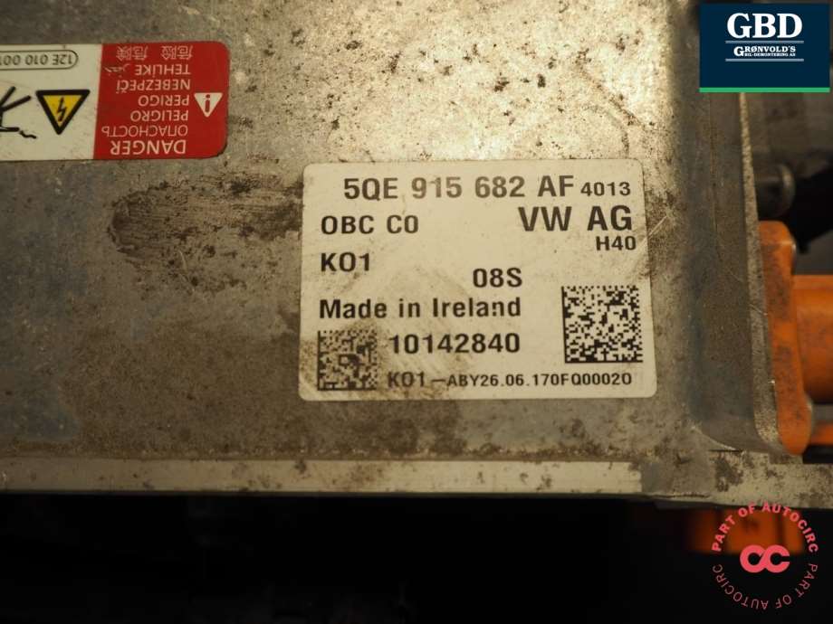 Audi A3, 2016-2020 (Type III, Fase 2) (5QE 915 682 AF|5QE 915 682 BL)