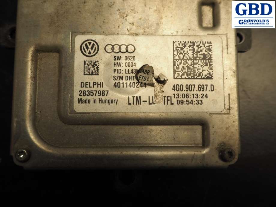 Audi Q3, 2011-2014 (Type I, Fase 1) (4G0 907 697 D)