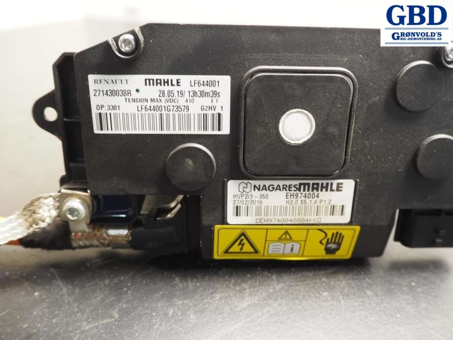 Renault Zoe, 2013-2019 (Fase 1) (2714 30038R|EH974004)