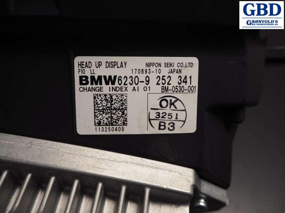 BMW 5-Serie, 2010-2017 (F10/F11) (62 30 6 815 499|6230 9 252 341)