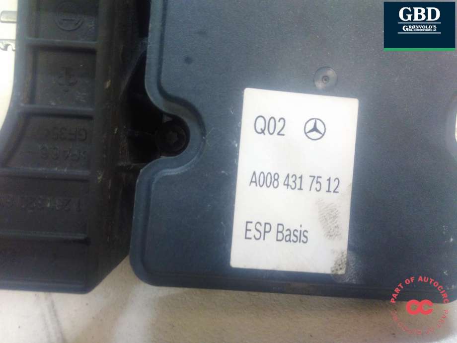 ABS sentral til Mercedes B-Klasse 2011-2018 (W246) (W246) (A 008 431 01 12|A 008 431 93 12|)