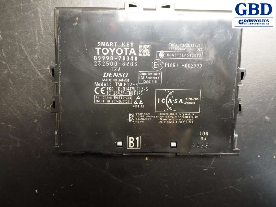 Lexus NX, 2014-2021 (Type I, AZ10) (DENSO|89990 78040|232500 8283)