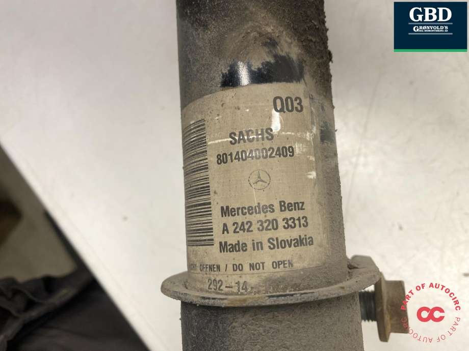 Fjærbein venstre foran til Mercedes B-Klasse, electric drive 2014-2018 (W242) (W242) (A 242 323 05 00|A 242 320 3313|)